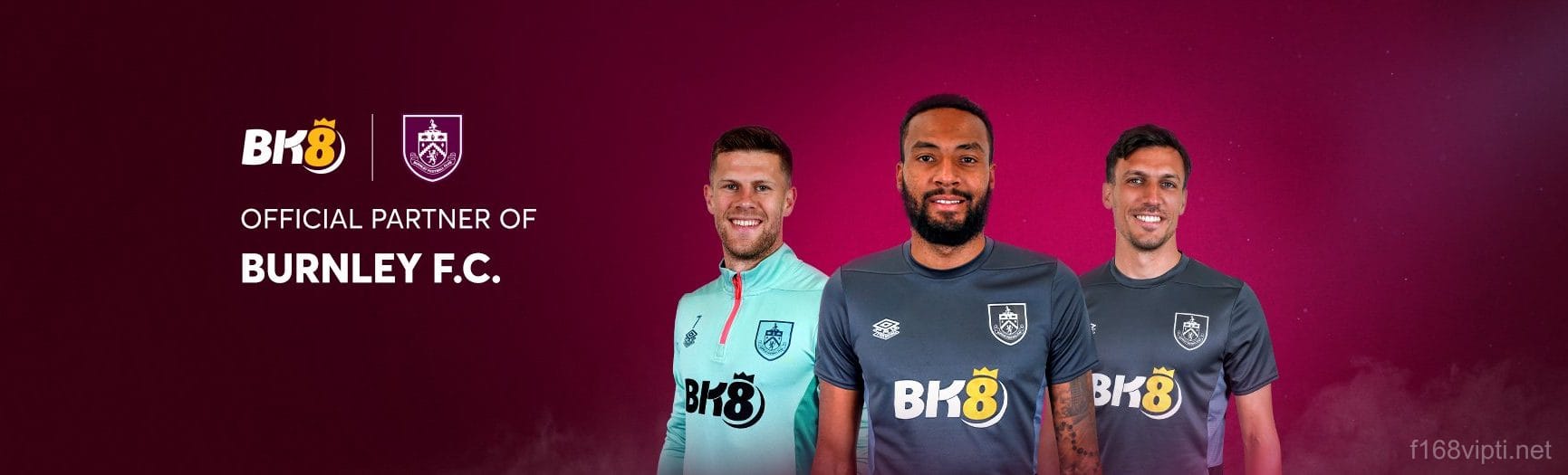 BK8 Đối tác chính thức của Burnley FC - Trải nghiệm đẳng cấp