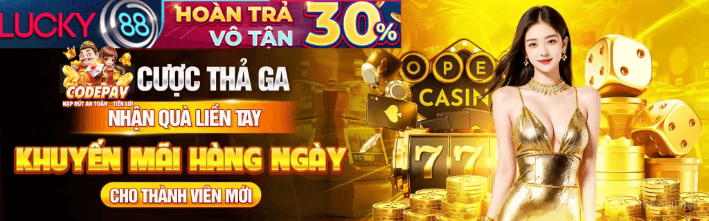 Khuyến mãi Lucky88 - Trải nghiệm Slots đỉnh cao